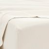 King size Ivory Beige 6-Piece Wrinkle Resistant Microfiber/Polyester Sheet Set