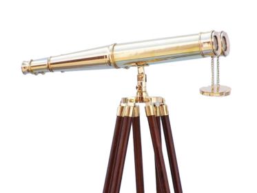 Floor Standing Admiral's Solid Brass Binoculars 62