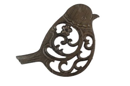 Cast Iron Bird Trivet 8