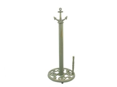 Seaworn Bronze Cast Iron Anchor Paper Towel Holder 16