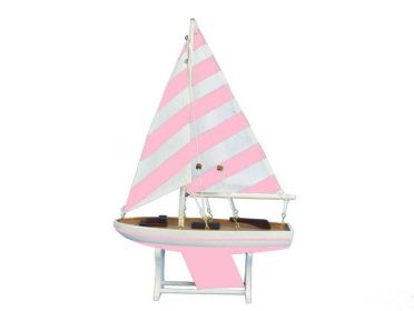 Wooden It Floats Mermaid Princess Model Sailboat 12