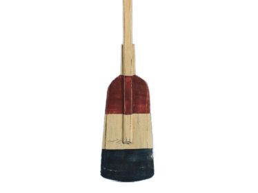 Wooden Independence Decorative Squared Rowing Boat Oar 50