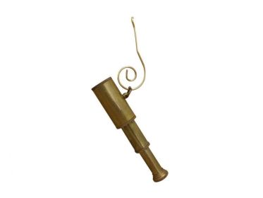 Antique Brass Telescope Christmas Ornament 5