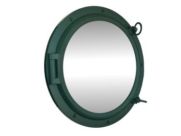 Seaworn Green Decorative Ship Porthole Mirror 24