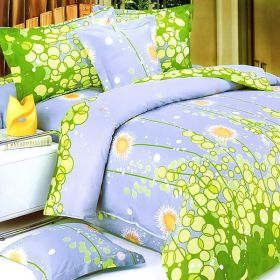 Blancho Bedding - [Dandelion Dream] Luxury 8PC MEGA Comforter Set Combo 300GSM (Queen Size)