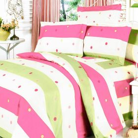 Blancho Bedding - [Colorful Life] Luxury 8PC MEGA Comforter Set Combo 300GSM (King Size)