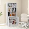 5-Tier Freestanding Bookcase with Open Cubes and Adjustable Shelf