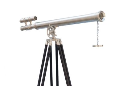 Floor Standing Brushed Nickel Griffith Astro Telescope 65