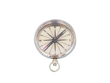 Solid Brass Lensatic Compass 3