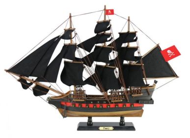 Wooden Henry Avery's Fancy Black Sails Limited Model Pirate Ship 26