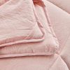 Pink 3 Piece Microfiber Reversible Comforter Set