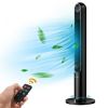 42 Inch 80 Degree Tower Fan with Smart Display Panel and Remote Control